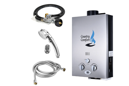Country Comfort Portable LPG Water Heater - How Long Does It Actually Last?