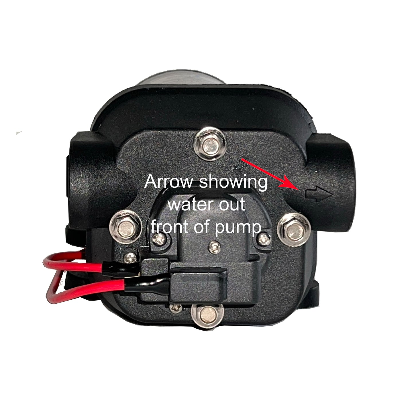 6lpm-35psi-Water-Pressure-Pump-Accessories-Arrow-Out-Front-View