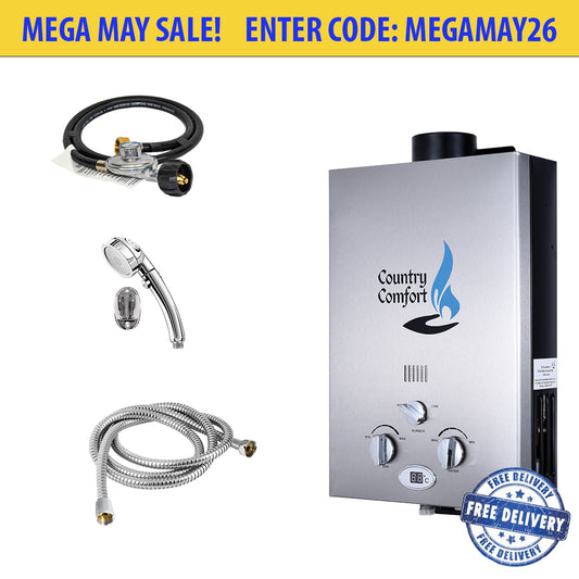 Country Comfort - The Portable LPG Water Heater
