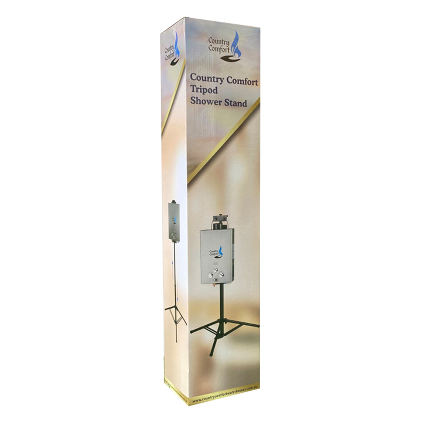 Country-Comfort-Tripod-Shower-Stand-Box